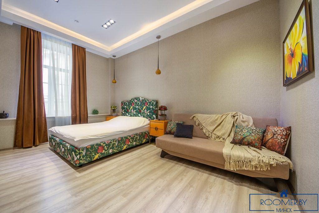 Однокомнатная квартира по улице Короля, 26 спальня