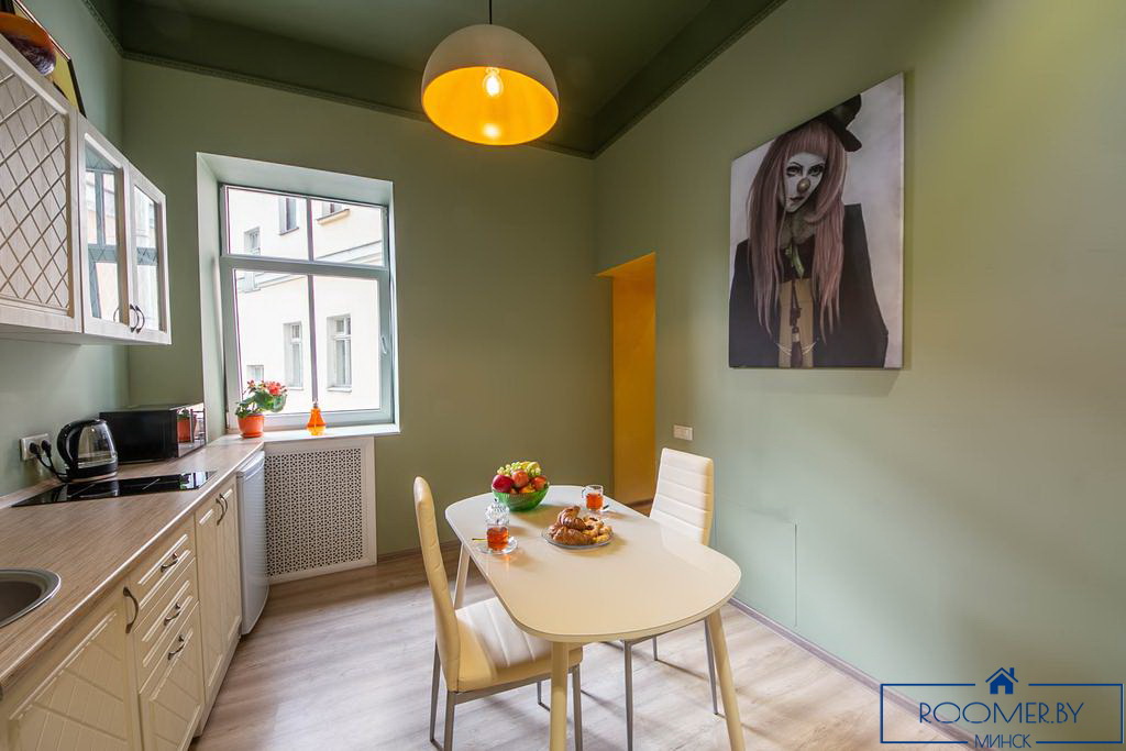 Однокомнатная квартира по улице Короля, 26 кухня