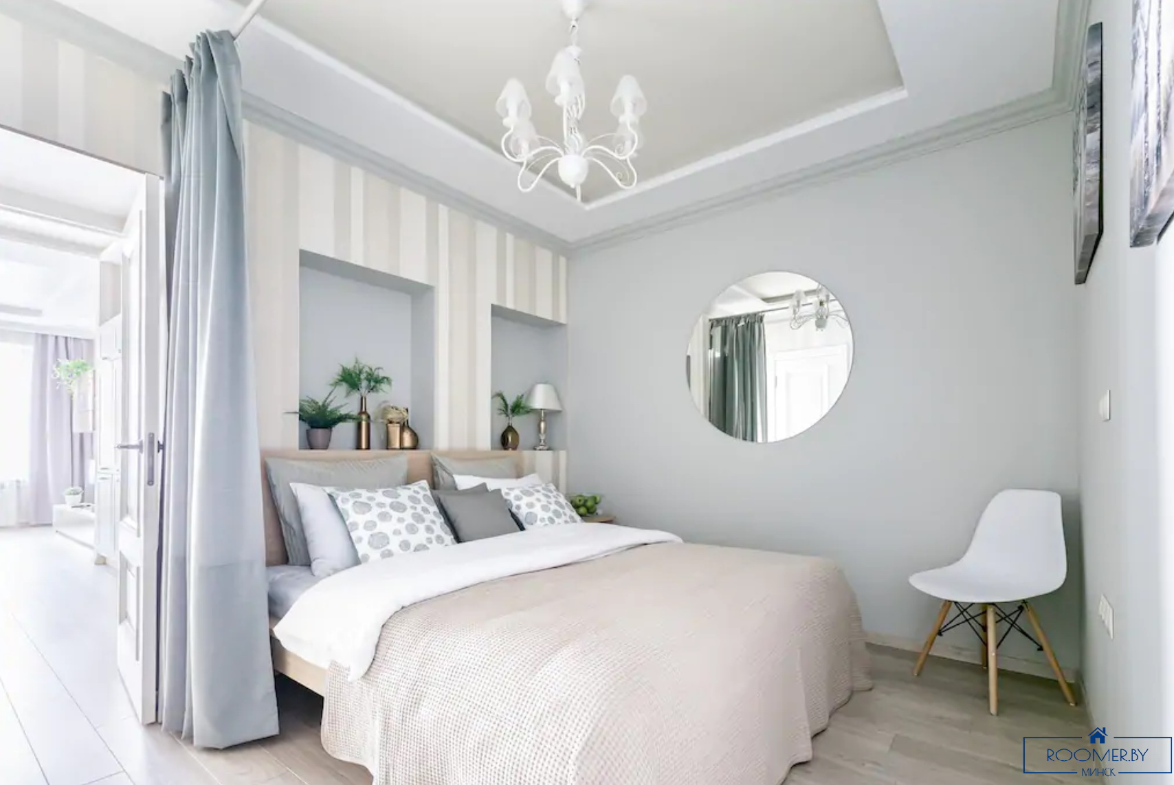 Пятикомнатная квартира на сутки Минск Ленинградская спальня