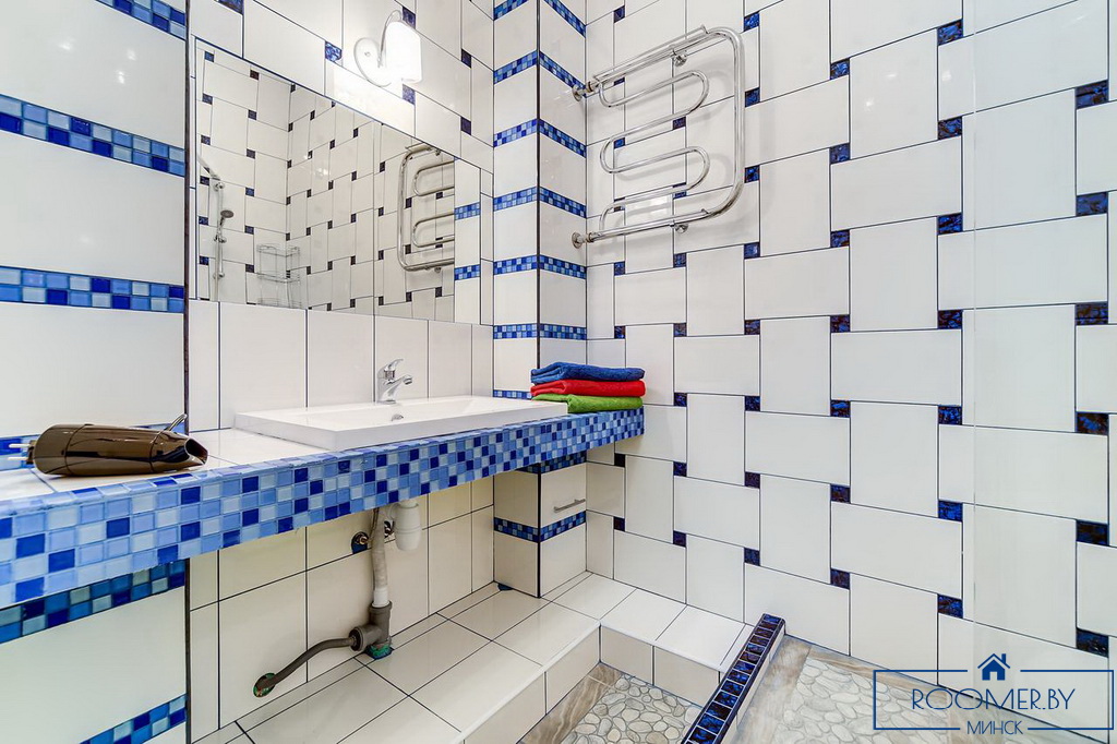 Квартира на сутки в Минске возле метро Площадь Ленина ванна