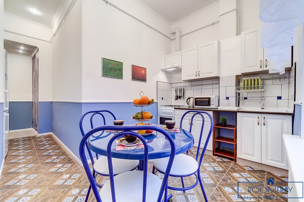 Квартира на сутки в Минске возле метро Площадь Ленина кухня