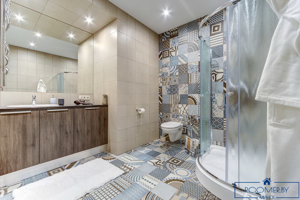 Квартира на сутки в Минске возле метро Площадь Ленина ванна