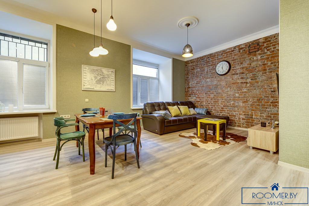  Квартира на сутки в Минске возле метро Площадь Ленина спальня