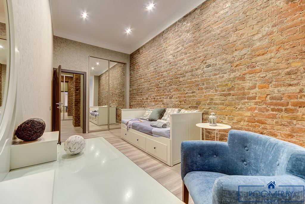 Квартира на сутки в Минске возле метро Площадь Ленина спальня