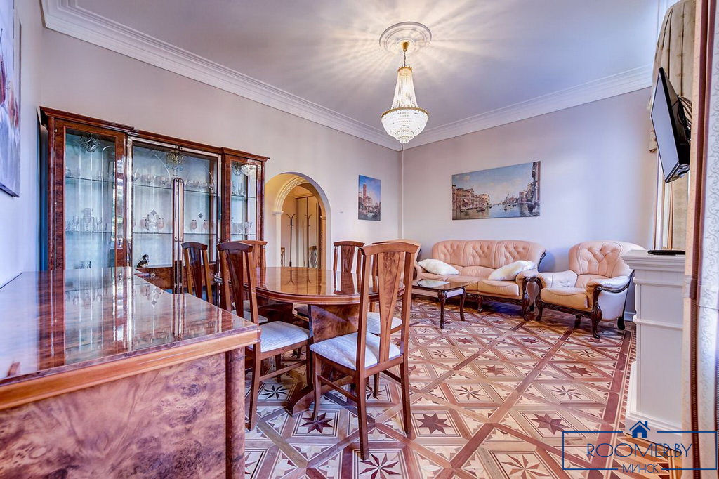 Квартира на сутки в Минске возле метро Институт Культуры кухня