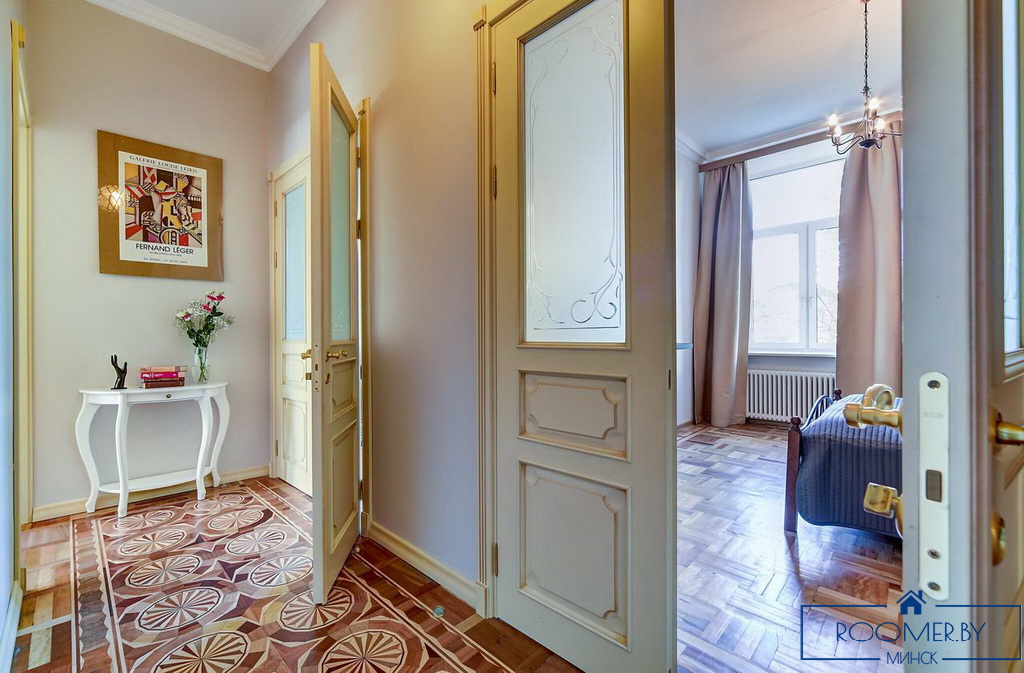 Квартира на сутки в Минске возле метро Институт Культуры спальня