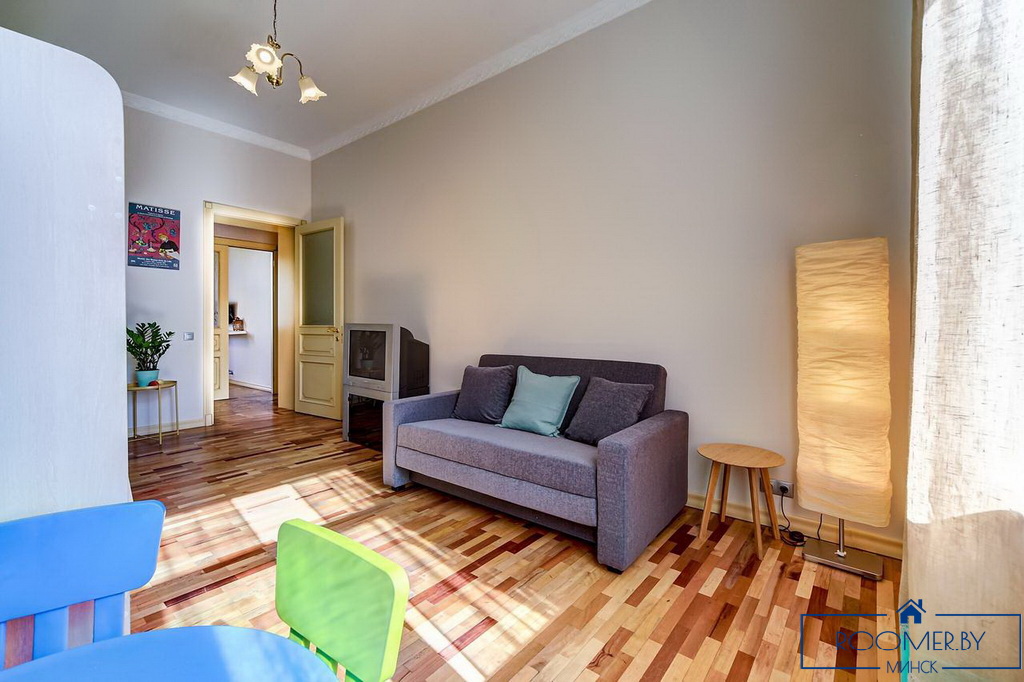 Квартира на сутки в Минске возле метро Институт Культуры спальня