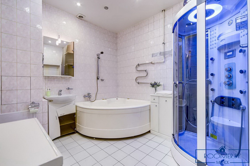 Квартира на сутки в Минске возле метро Институт Культуры ванна