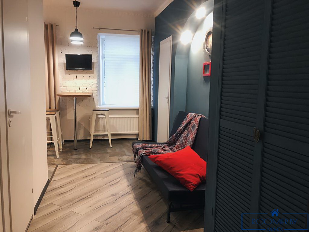 Квартира на сутки в Минске возле метро Институт Культуры гостиная