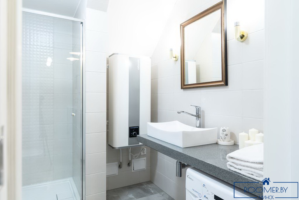 Квартира на сутки в Минске возле метро Площадь Ленина ванна