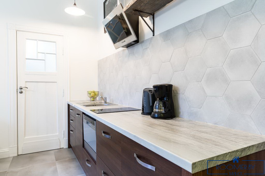 Квартира на сутки в Минске возле метро Площадь Ленина кухня