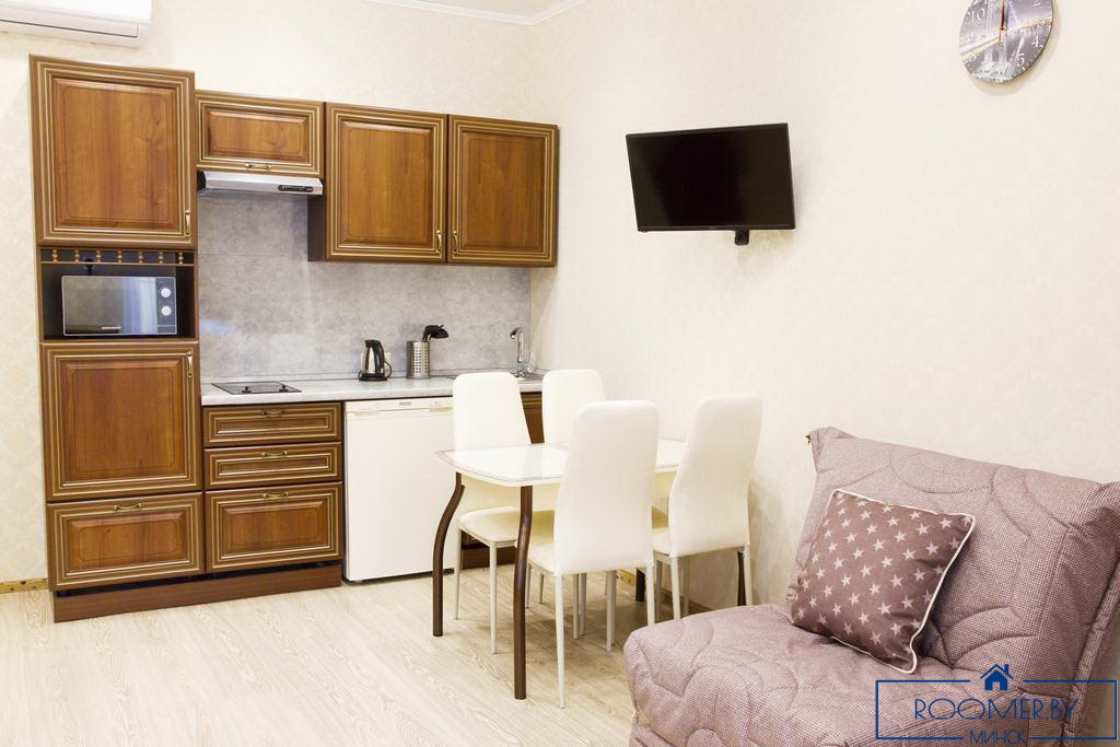 Квартира на сутки в Минске рядом с метро Институт Культуры гостиная