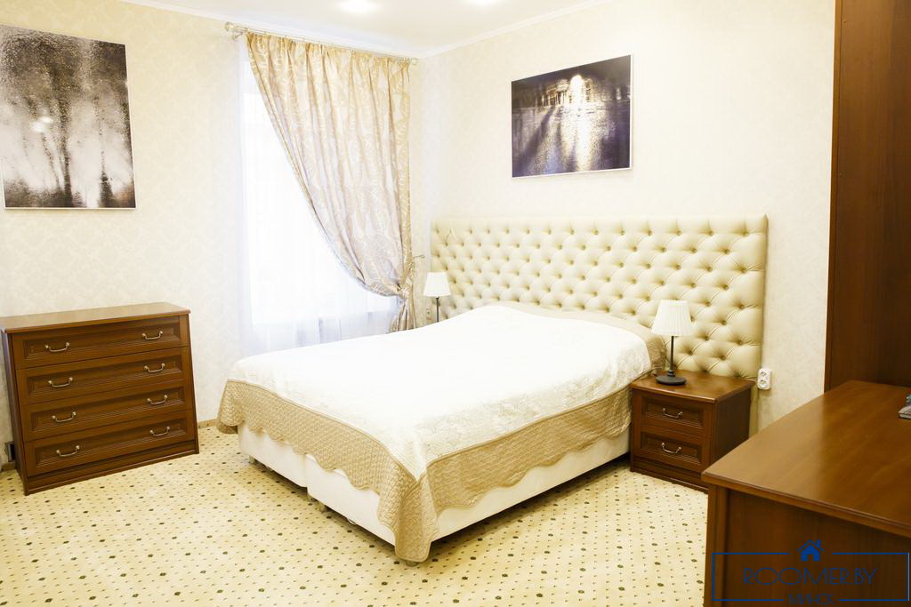 Квартира на сутки в Минске рядом с метро Институт Культуры спальня