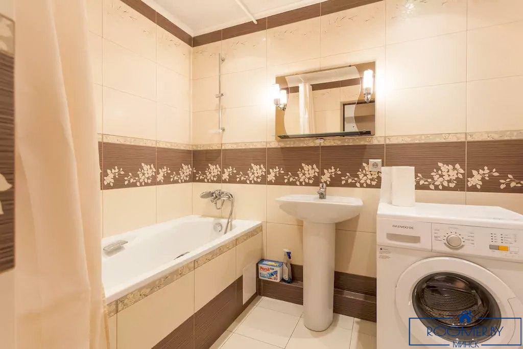 Квартира на сутки в Минске на улице Кирова, 6 ванна