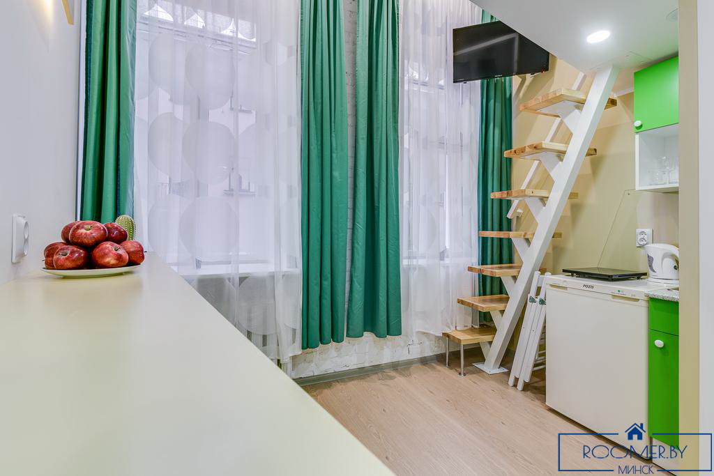 Квартира на сутки в Минске возле метро Институт Культуры кухня