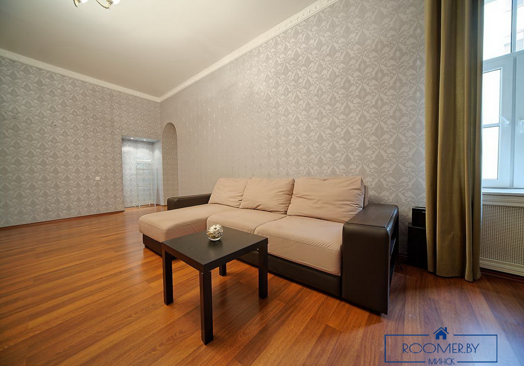 Квартира на сутки в Минске возле метро Институт Культуры гостиная