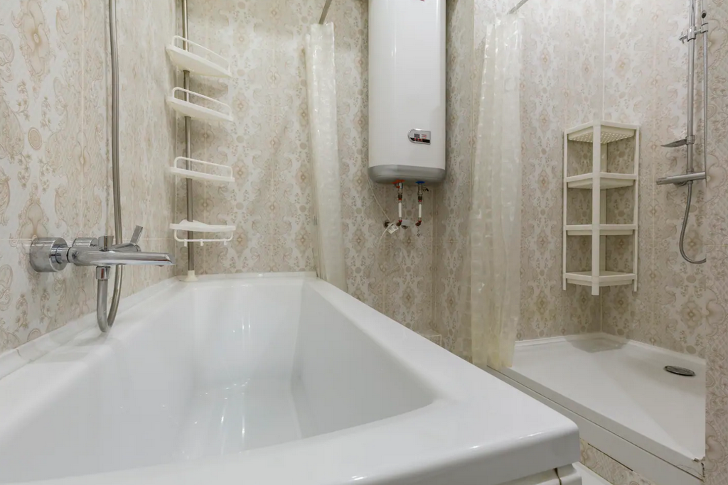 Четырехкомнатная квартира на сутки в Минске ванная