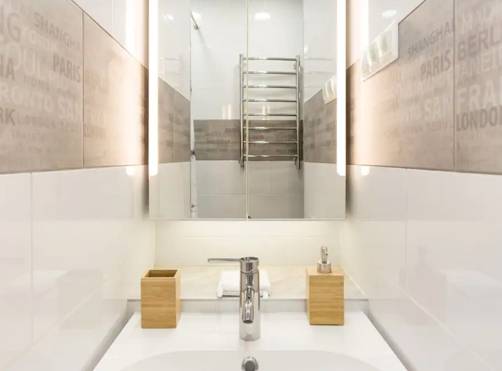 Двухкомнатная квартира на сутки в Минске Кирова ванная