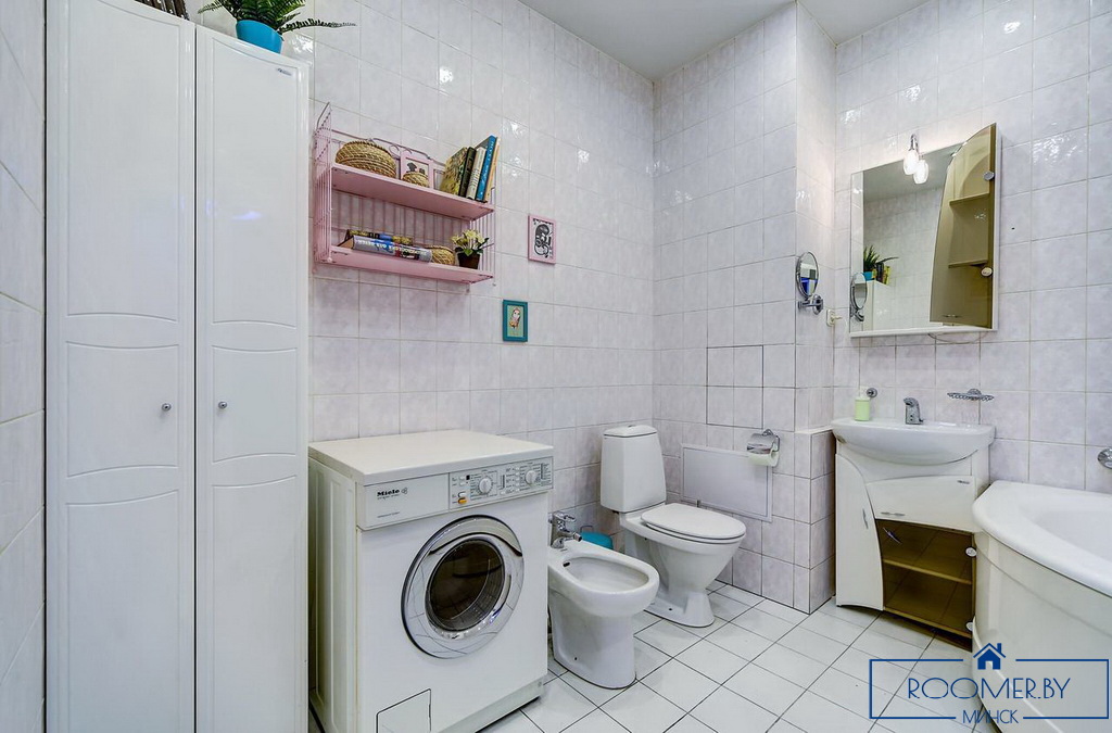 Квартира на сутки в Минске возле метро Институт Культуры ванна