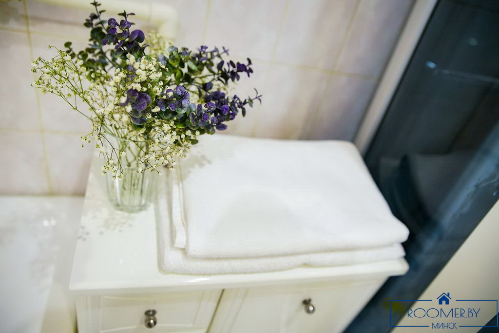 Квартира на сутки в Минске возле метро Институт Культуры ванна