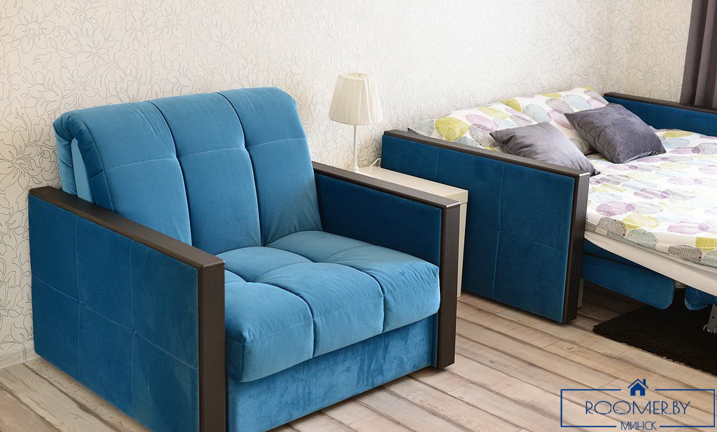 Квартира на сутки в Минске возле метро Площадь Ленина гостиная