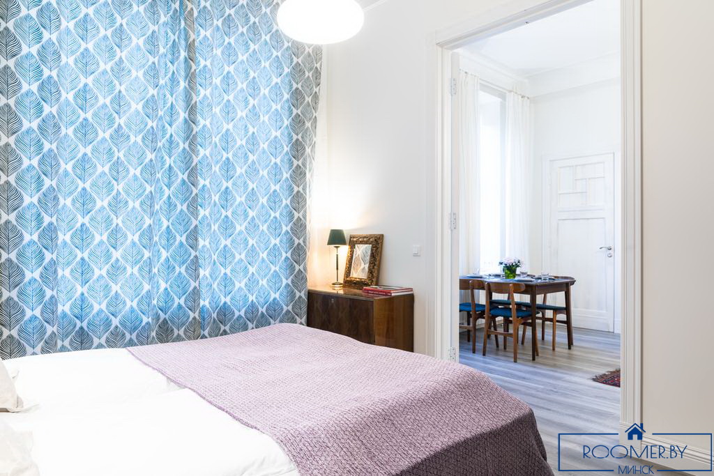 Квартира на сутки в Минске возле метро Площадь Ленина спальня