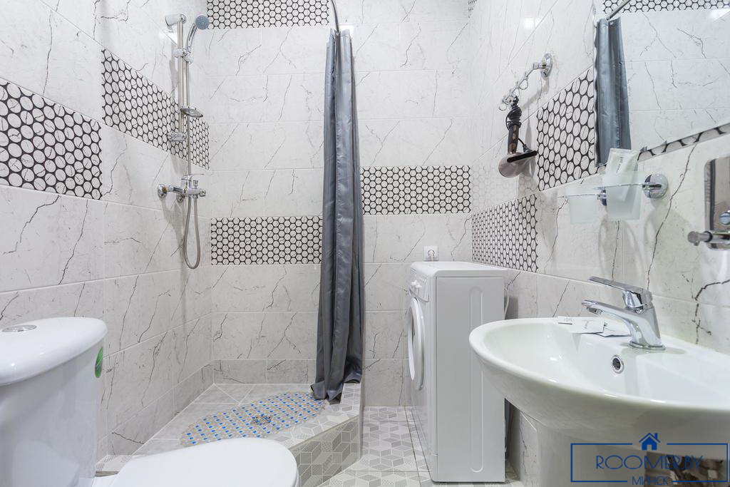 Квартира на сутки в Минске возле метро Институт Культуры ванна