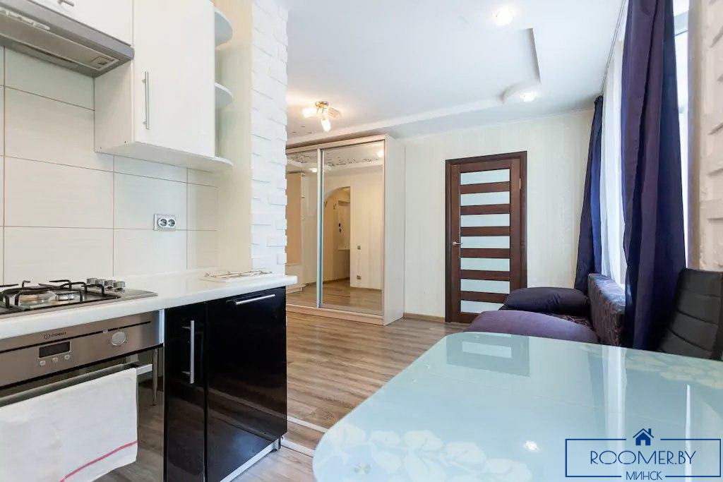 Квартира на сутки в Минске на улице Кирова, 6 кухня