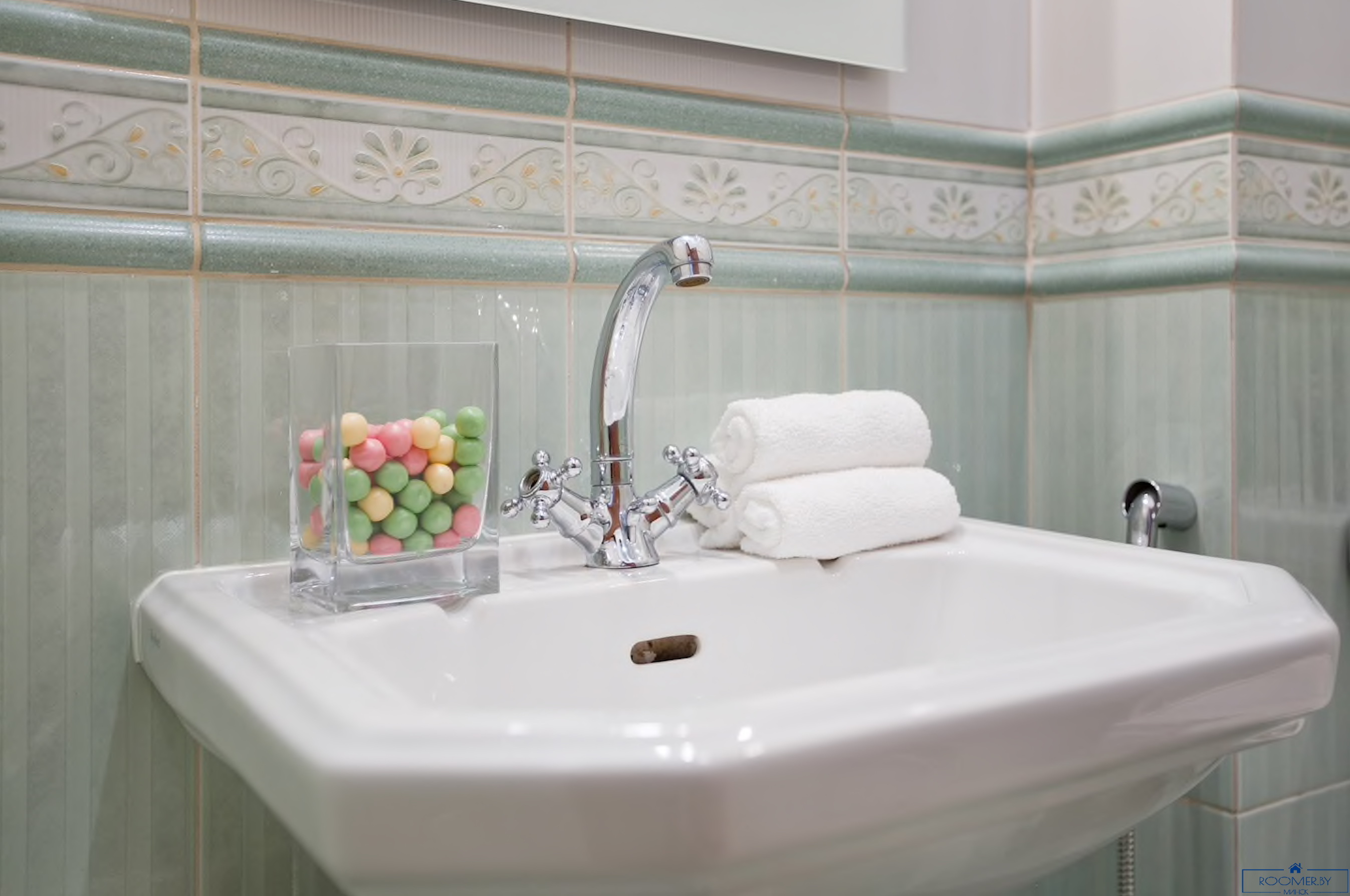 Четырехкомнатная квартира на сутки Минск Броневой переулок, 10 ванна