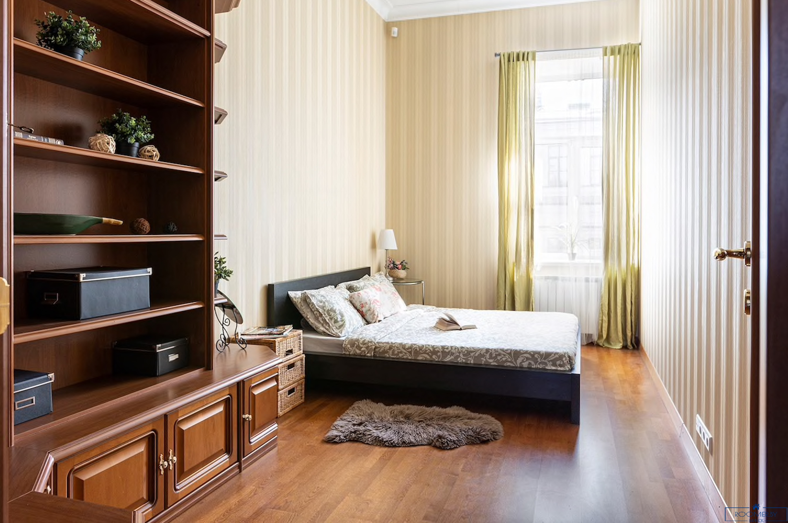 Четырехкомнатная квартира на сутки Минск Броневой переулок, 10 спальня