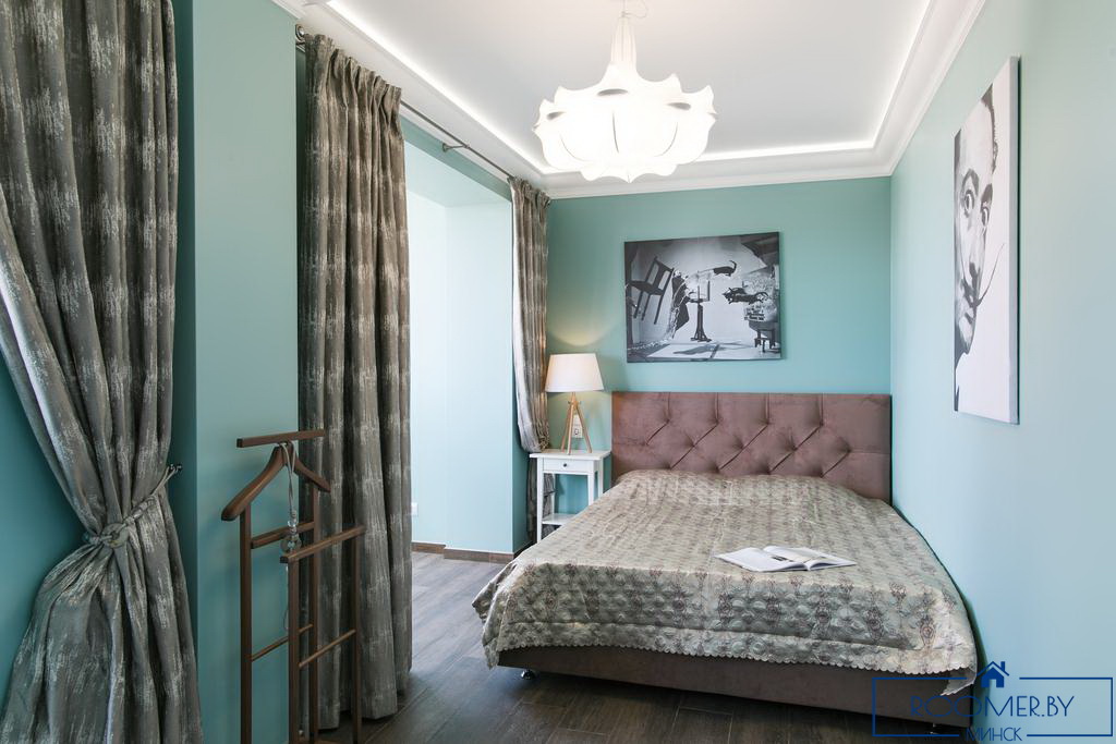 Двухкомнатная квартира посуточно Минск Броневой спальня