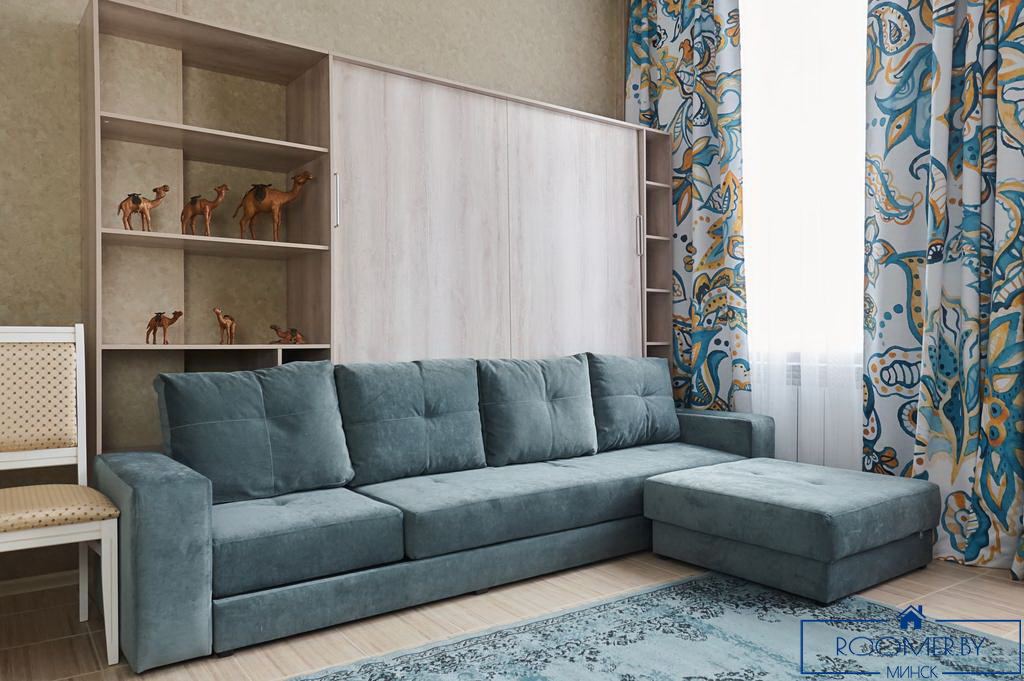 Двухкомнатная квартира на сутки в Минске Грибоедова гостиная