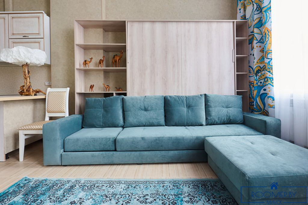 Двухкомнатная квартира на сутки в Минске Грибоедова гостиная