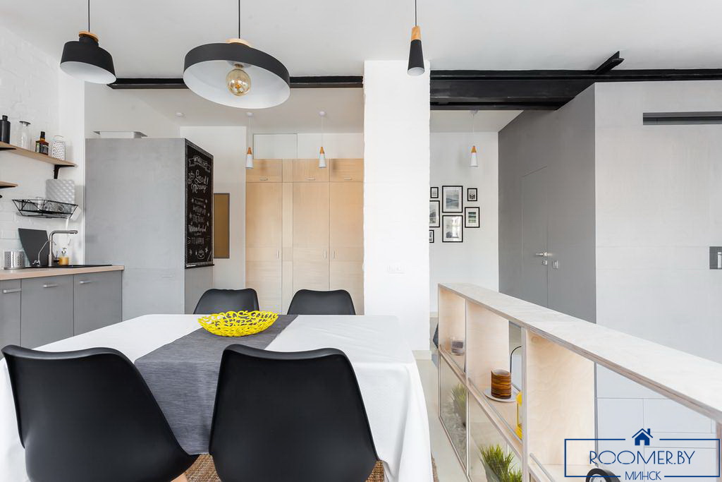 Однокомнатная квартира на сутки Минск Броневой кухня