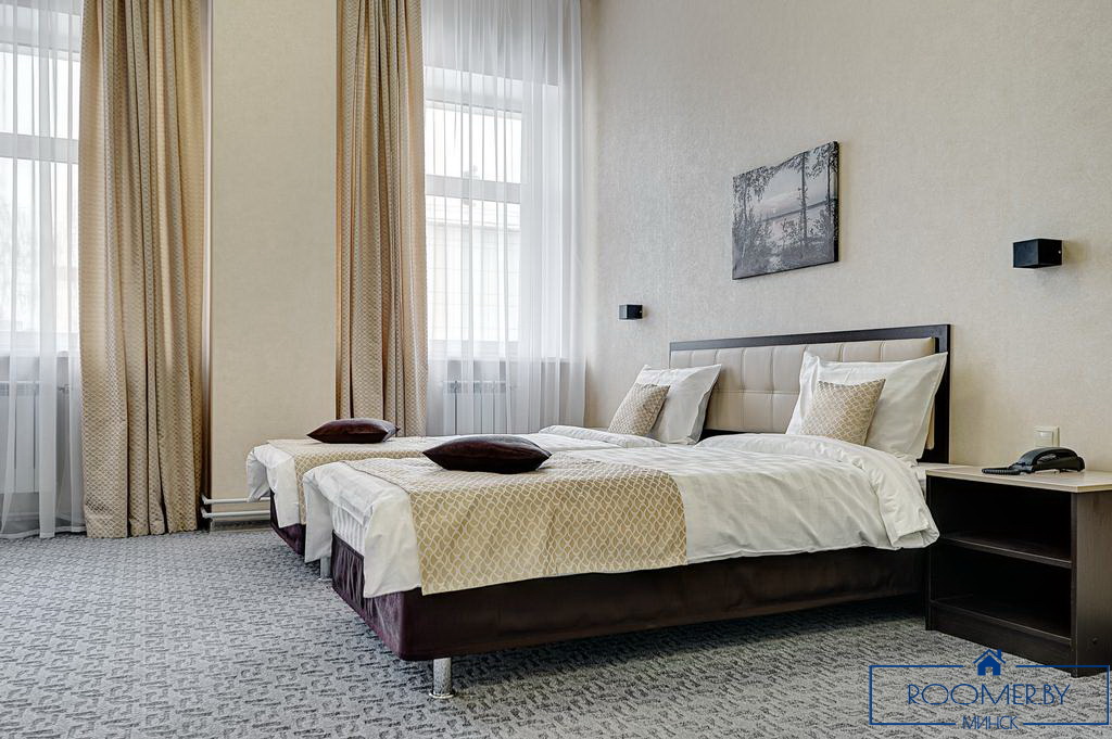 Однокомнатная квартира на сутки Минск Козлова спальня