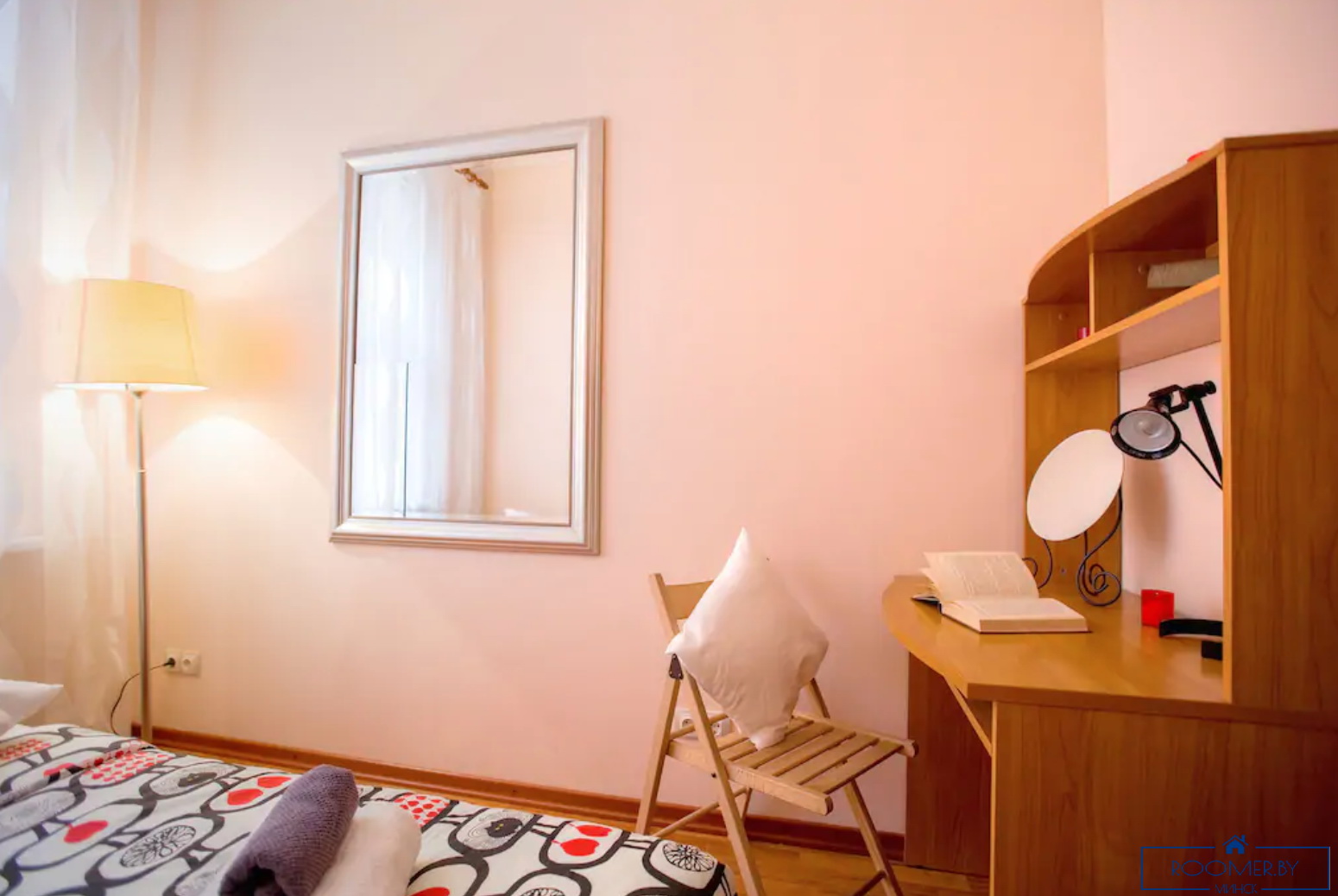 Пятикомнатная квартира на сутки Минск Румянцева спальня