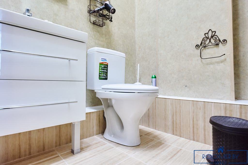 Двухкомнатная квартира на сутки в Минске Грибоедова ванна