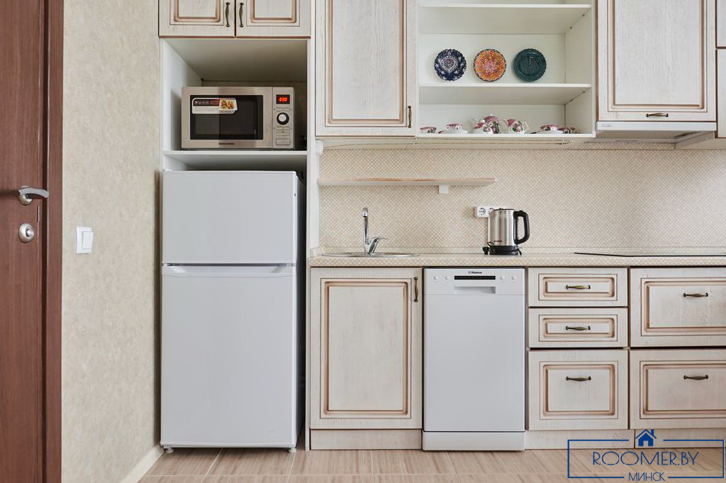 Двухкомнатная квартира на сутки в Минске Грибоедова кухня