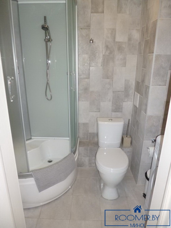 Квартира на сутки в Минске на улице Захарова, 24 душевая