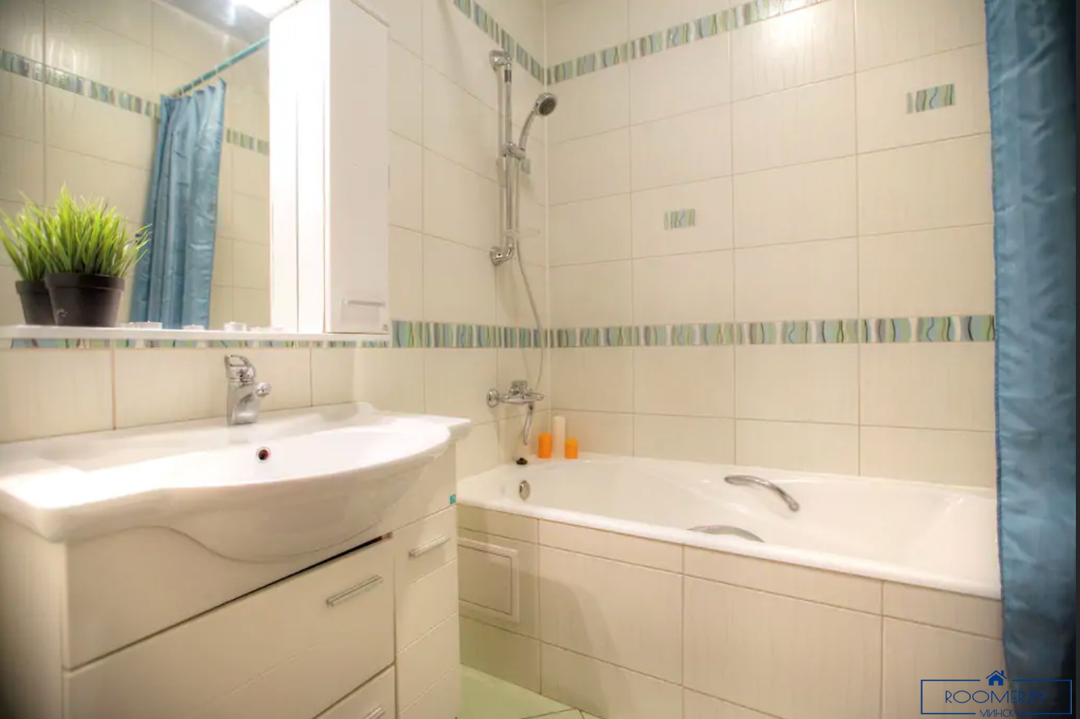 Пятикомнатная квартира на сутки Минск Румянцева ванна