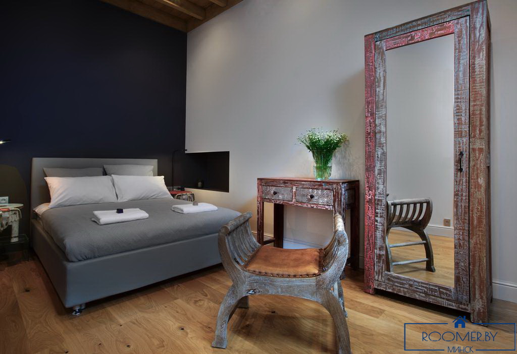 Квартира на сутки в Минске возле метро Площадь Победы спальня