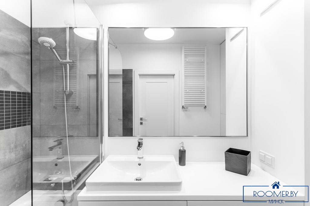 Квартира на сутки в Минске на проспекте Независимости, 75 ванная комната