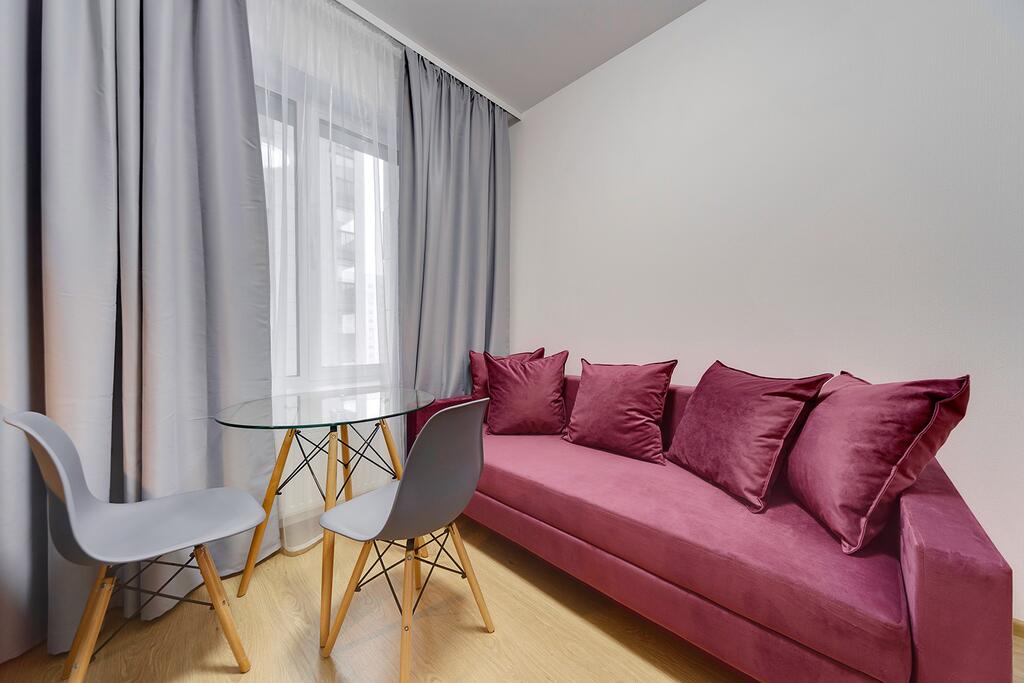 Студия на сутки в Минске на проспекте Независимости кухня