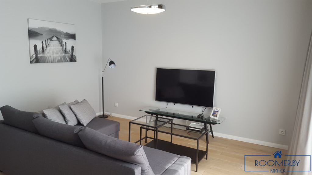 Квартира на сутки в Минске на проспекте Независимости, 75 гостиная