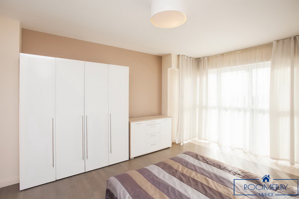 Квартира на сутки в Минске на улице Мстислава, 20 спальня