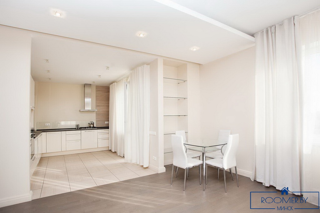 Квартира на сутки в Минске на улице Мстислава, 20 гостиная