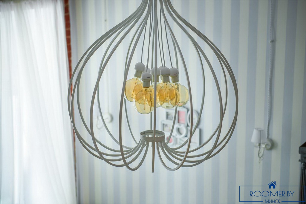 Квартира на сутки в Минске возле метро Академия Наук гостиная