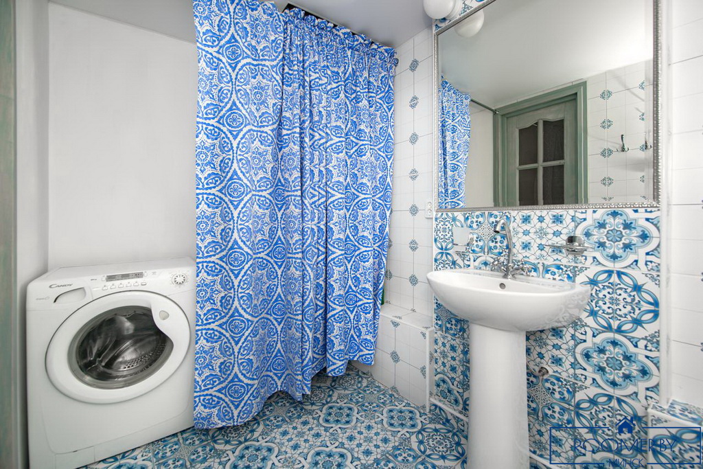 Квартира на сутки в Минске возле метро Академия Наук ванна