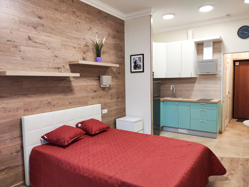 Студия на сутки на проспекте Независимости, 78 спальное место