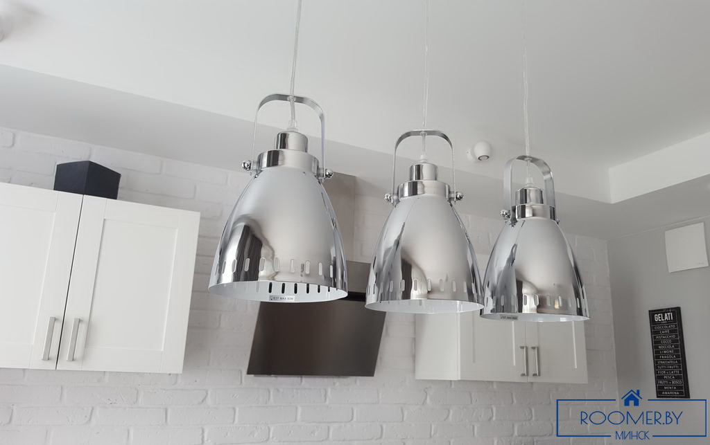 Квартира на сутки в Минске на проспекте Независимости, 75 кухня